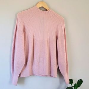 Anthroplogie blush pink sweater size Small